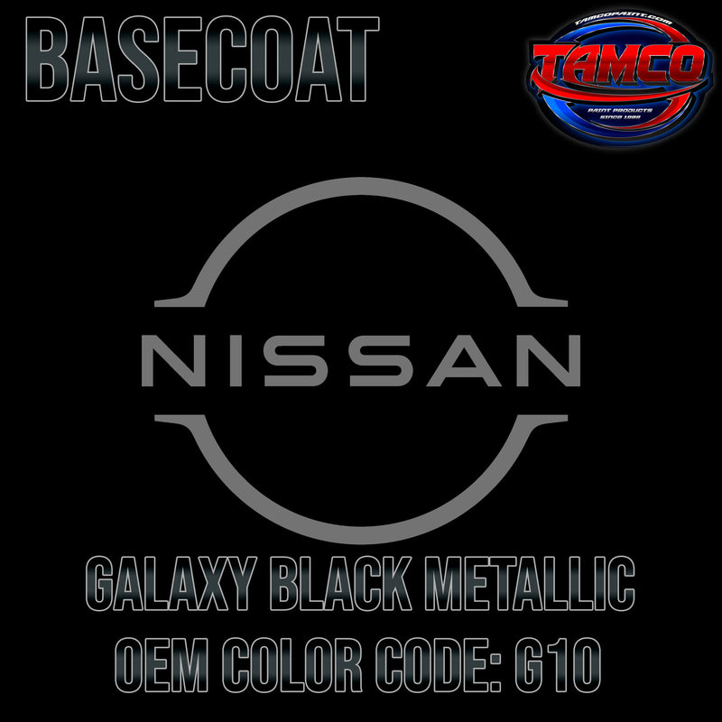 Nissan Galaxy Black Metallic | G10 | 2004-2014 | OEM Basecoat