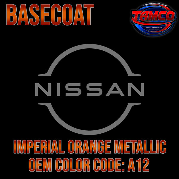 Nissan Imperial Orange Metallic | A12 | 2004-2006 | OEM Basecoat