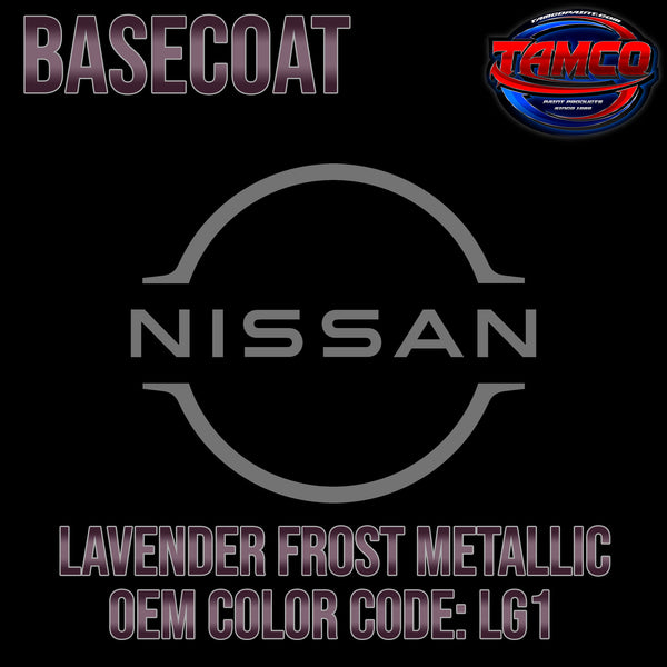 Nissan Lavender Frost Metallic | LG1 | 1988-1989 | OEM Basecoat