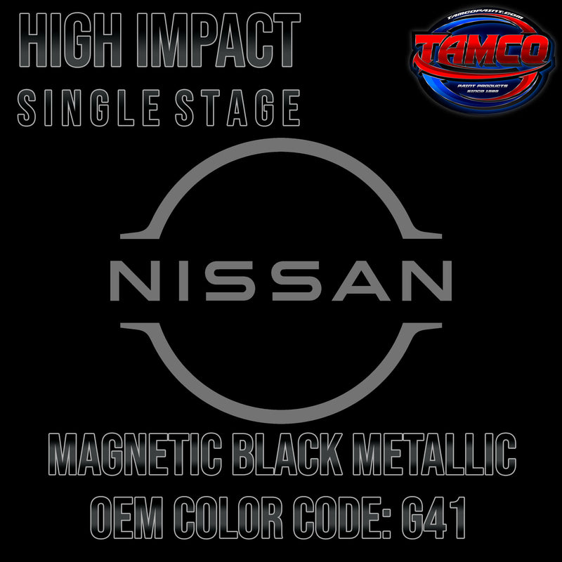 Nissan Magnetic Black Metallic | G41 | 2006-2022 | OEM High Impact Single Stage