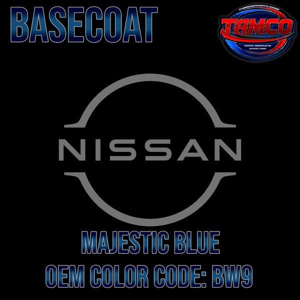 Nissan Majestic Blue | BW9 | 2000-2009 | OEM Basecoat