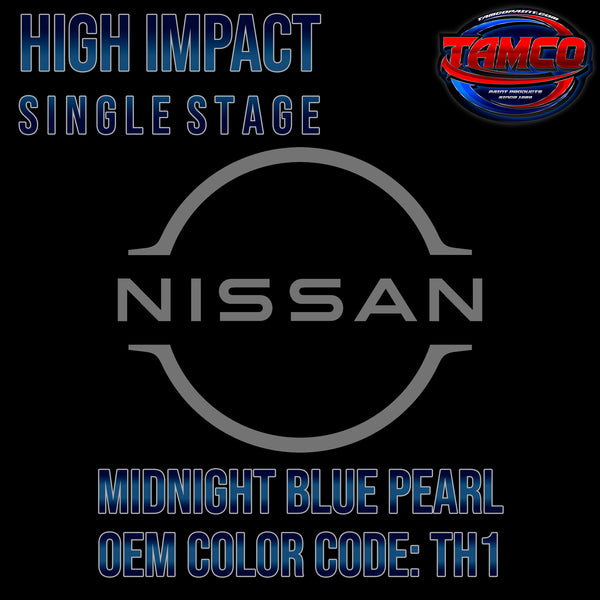 Nissan Midnight Blue Pearl | TH1 | 1989-1994 | OEM High Impact Single Stage