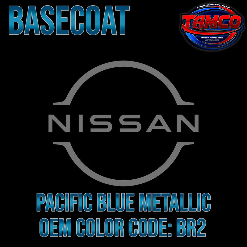 Nissan Pacific Blue Metallic | BR2 | 1995-1997 | OEM Basecoat