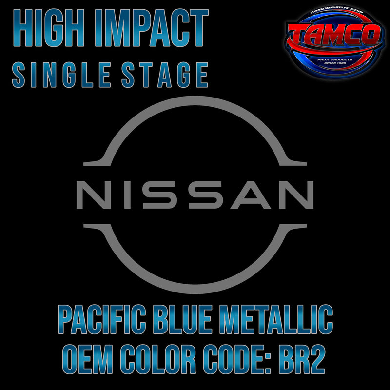 Nissan Pacific Blue Metallic | BR2 | 1995-1997 | OEM High Impact Single Stage