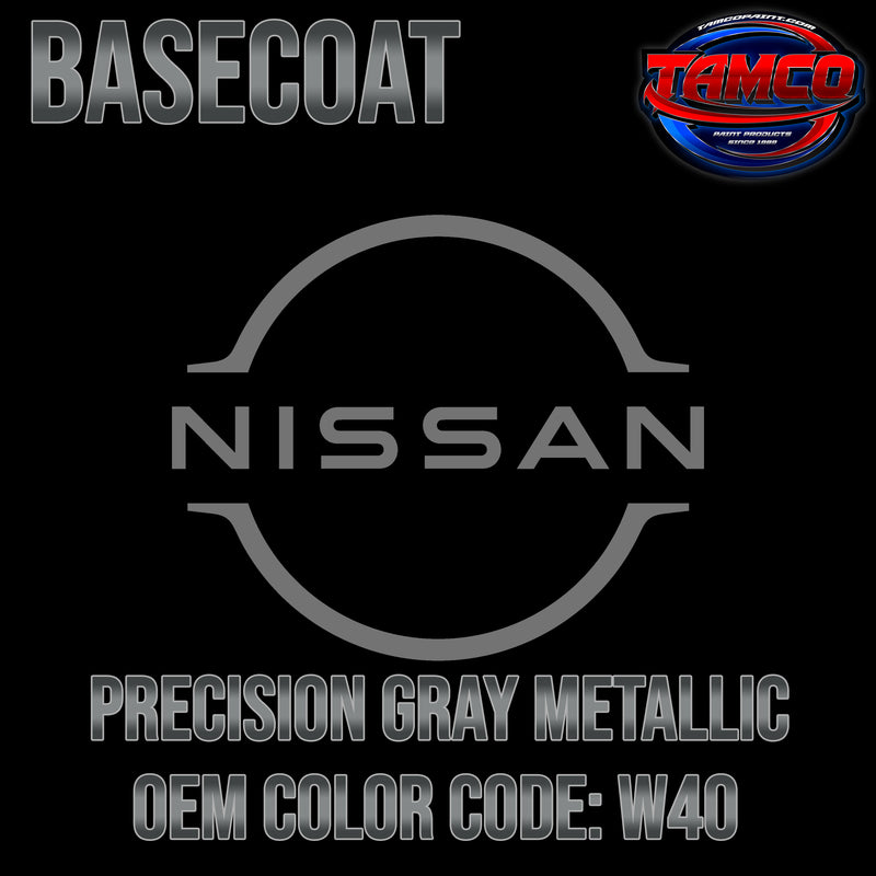 Nissan Precision Gray Metallic | W40 | 2007-2009 | OEM Basecoat