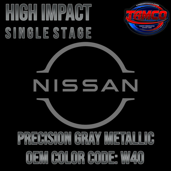 Nissan Precision Gray Metallic | W40 | 2007-2009 | OEM High Impact Single Stage