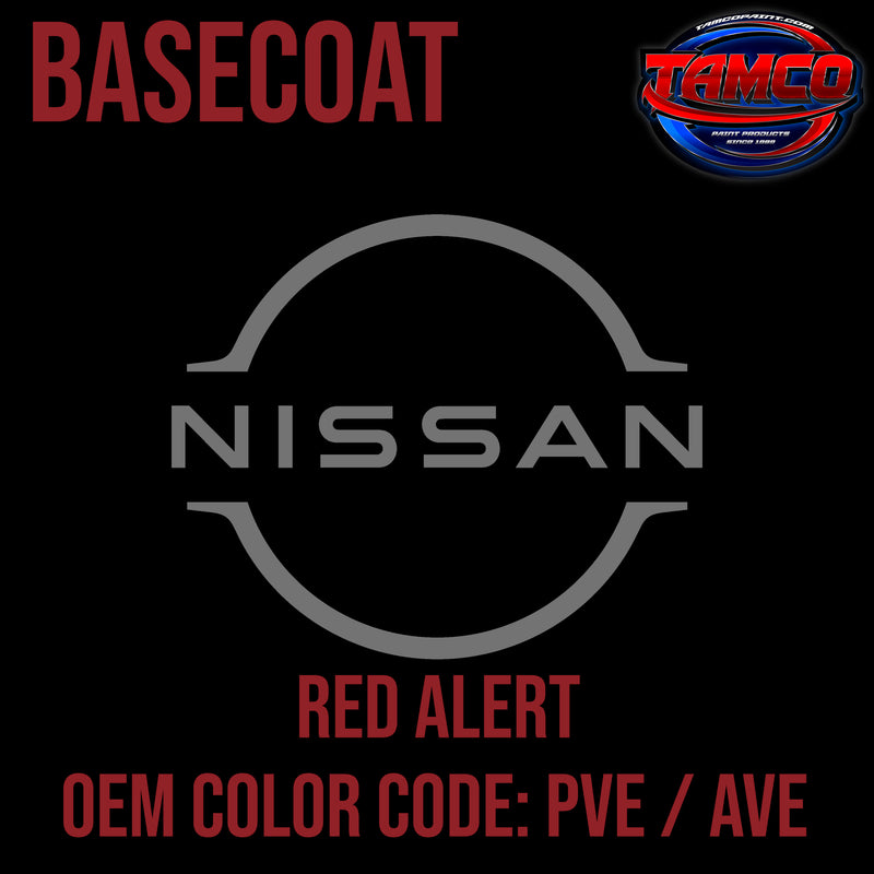 Nissan Red Alert | A20 | 2005-2021 | OEM Basecoat