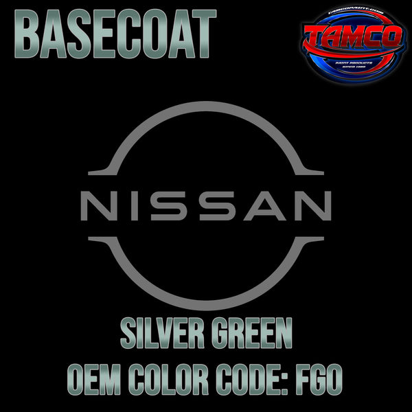 Nissan Silver Green | FG0 | 1989-1990 | OEM Basecoat