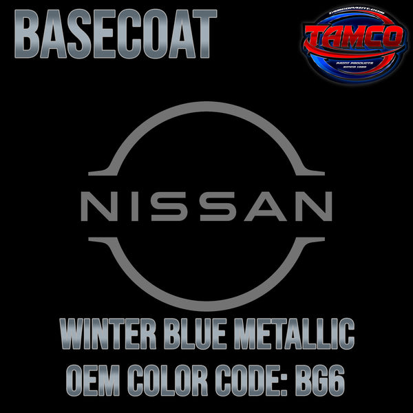 Nissan Winter Blue Metallic | BG6 | 1989-1992 | OEM Basecoat