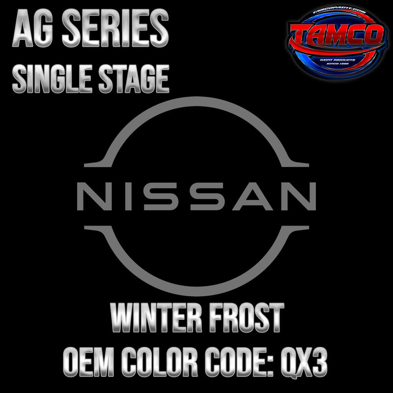 Nissan Winter Frost | QX3 | OEM AG Series Single Stage
