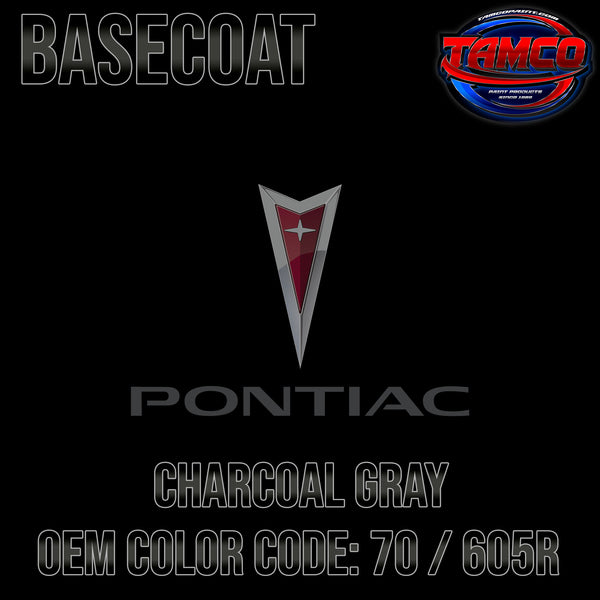 Pontiac Charcoal Gray | 70 / 605R | 2009-2010 | OEM Basecoat