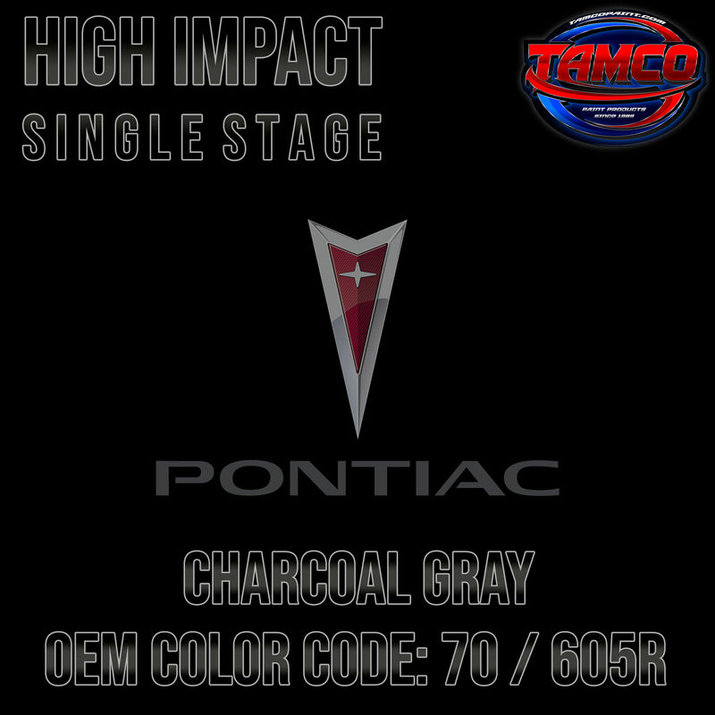 Pontiac Charcoal Gray | 70 / 605R | 2009-2010 | OEM High Impact Single Stage