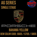 PORSCHE BAHAMA YELLOW