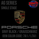 PORSCHE GRAY BLACK / GRAUSCHWARZ