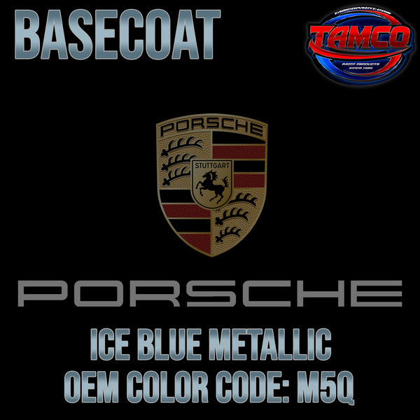 Porsche Ice Blue Metallic | M5Q | 2010-2012 | OEM Basecoat