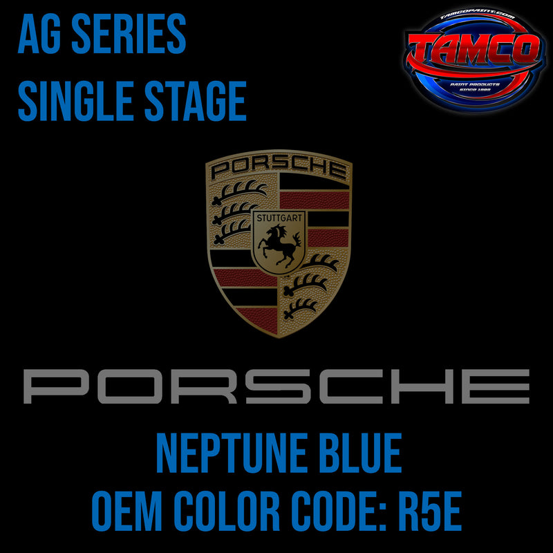 Porsche Neptune Blue | R5E | 2020-2023 | OEM AG Series Single Stage
