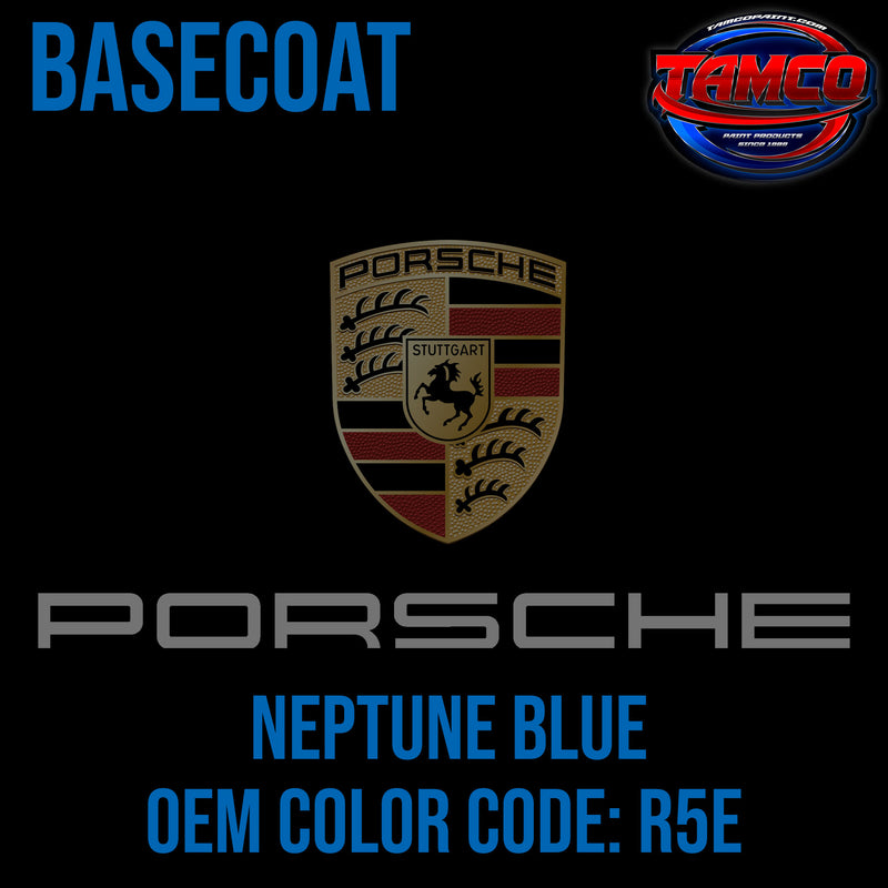 Porsche Neptune Blue | R5E | 2021 | OEM Basecoat