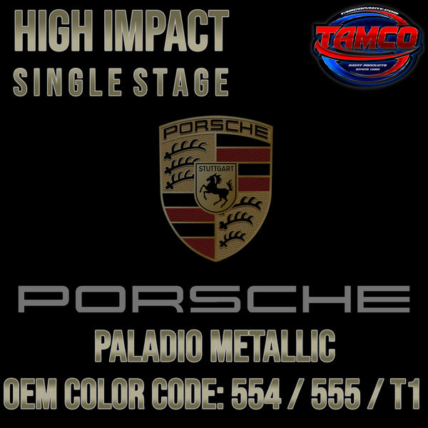 Porsche Paladio Metallic | 554 / 555 / T1 | 1997-2000 | OEM High Impact Single Stage