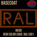 RAL Beige | RAL1001 | OEM Basecoat