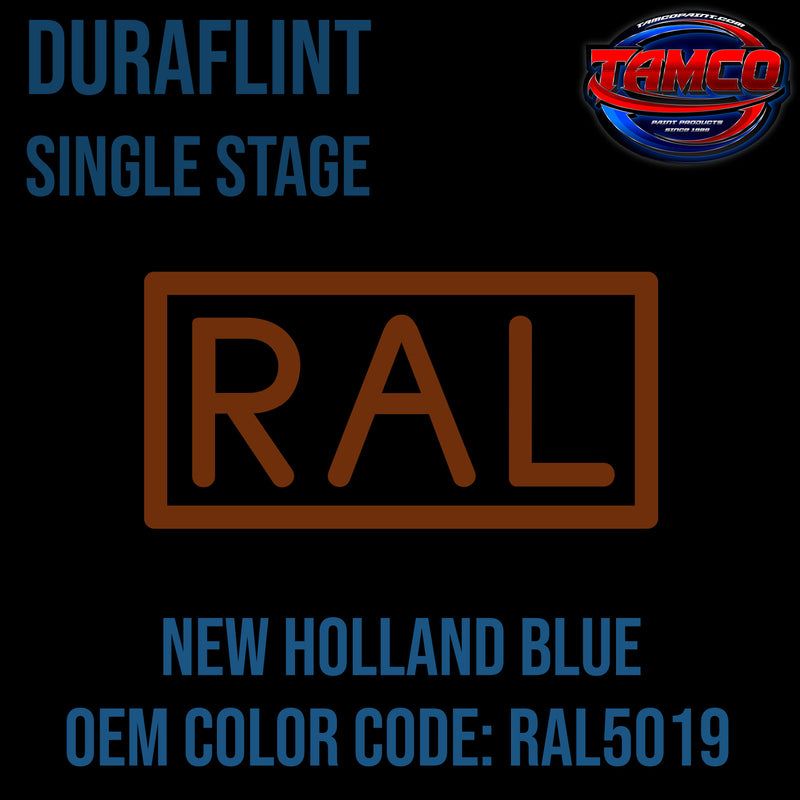 RAL | New Holland Blue | RAL5019 | OEM DuraFlint Series Single Stage