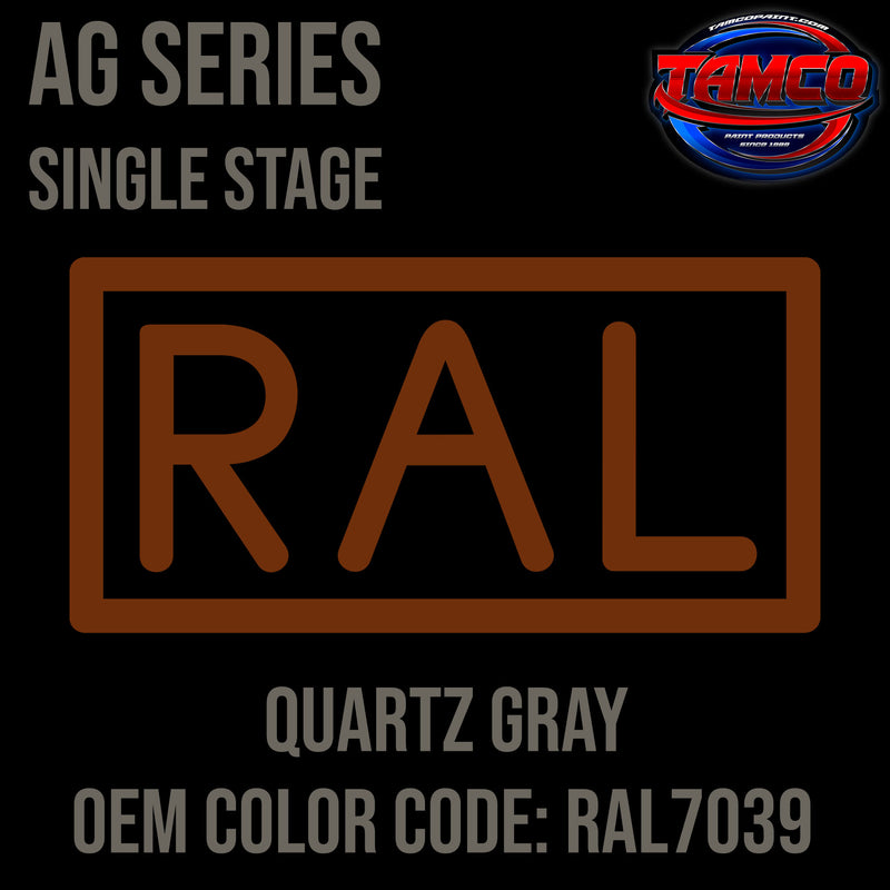 RAL Quartz Gray | RAL7039 | OEM AG Series Single Stage