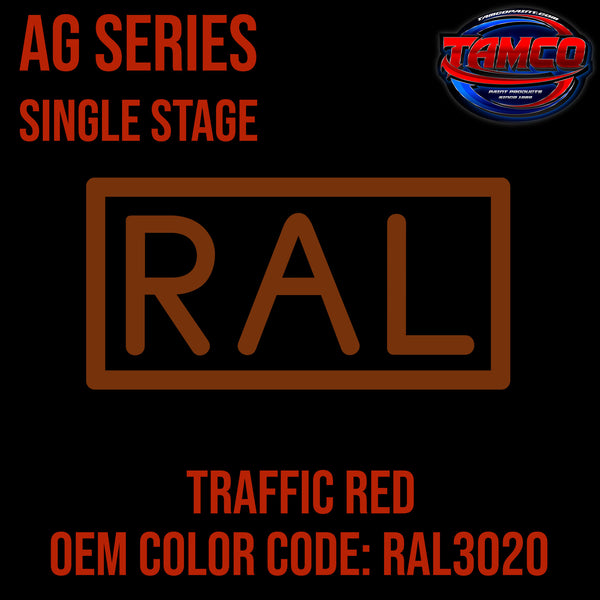 RAL Traffic Red | RAL3020 | OEM AG Series Single Stage