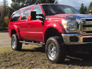 Tamco Paint Rock It Red on 2015 Ford Excursion