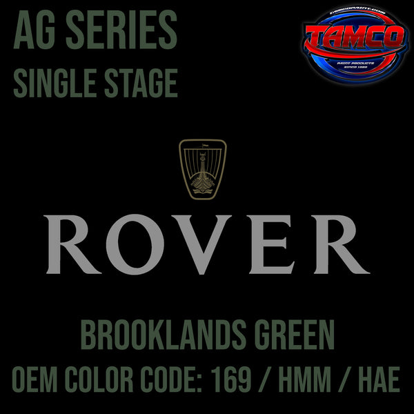 Rover Brooklands Green | 169 / HMM / HAE | 1976-1984 | OEM AG Series Single Stage
