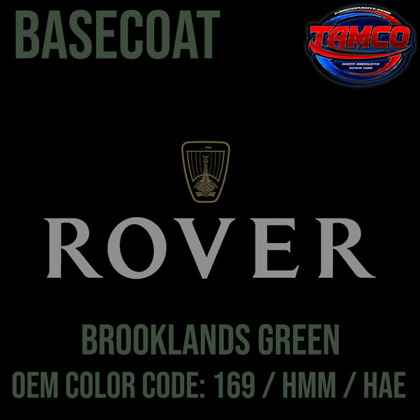 Rover Brooklands Green | 169 / HMM / HAE | 1976-1984 | OEM Basecoat