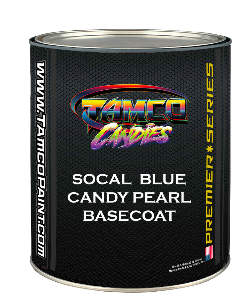 Candy Cobalt Blue Gallon with Reducer (Candy Midcoat Only) Car Auto Paint  Kit