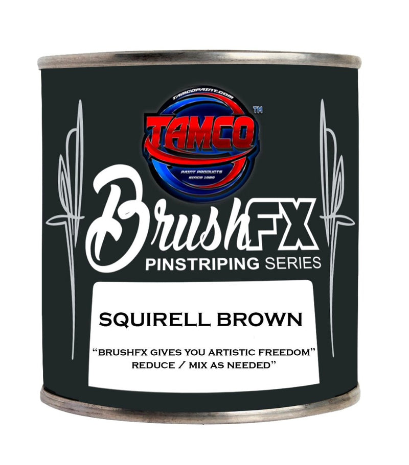 Brush FX Pinstriping Squirell Brown