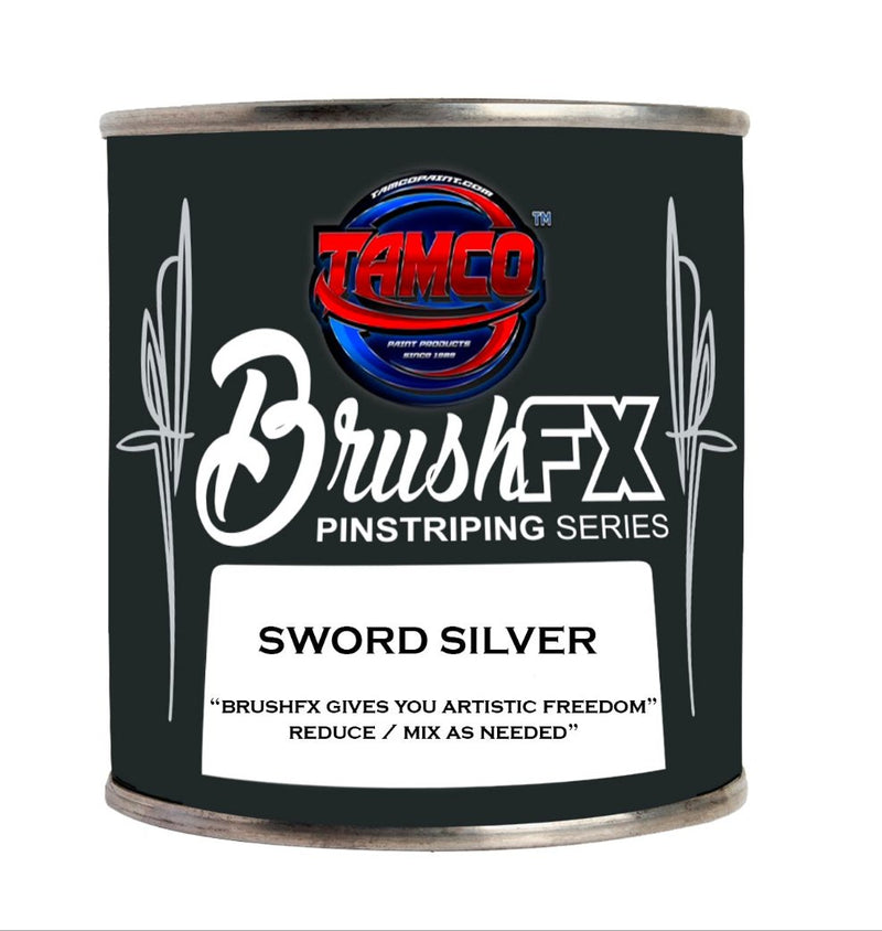 Brush FX Pinstriping Sword Silver