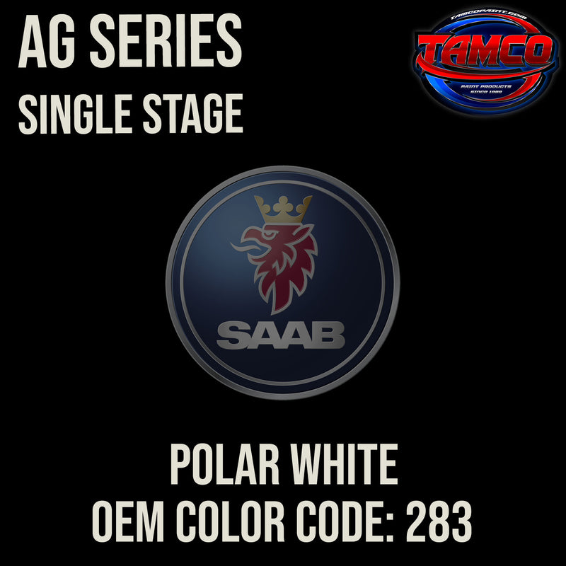 Saab Polar White | 283 | 2002-2010 | OEM AG Series Single Stage