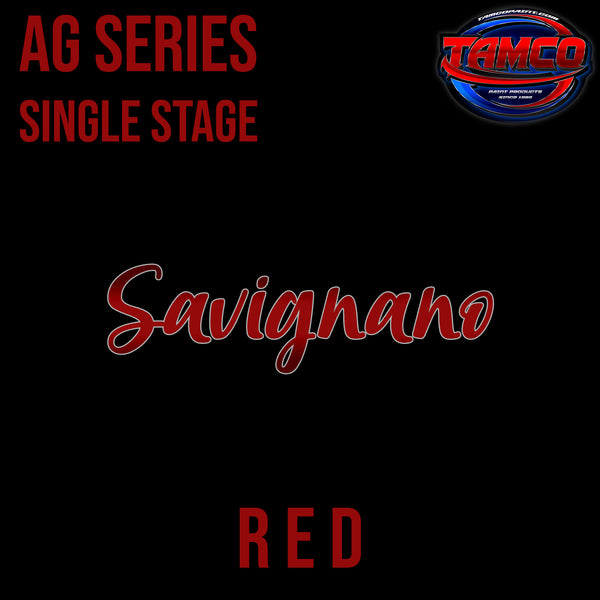 Savignano | Red | Customer Color AG Series Single Stage