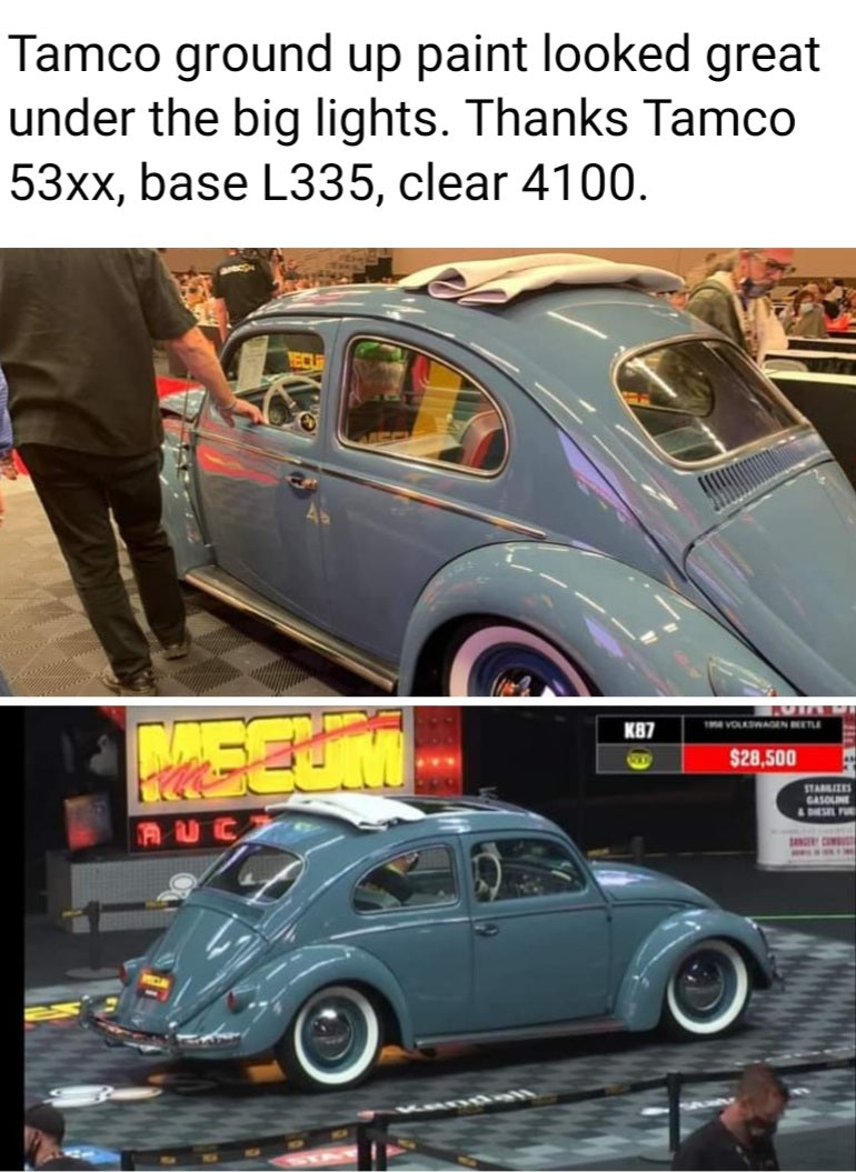 Volkswagen Capri Blue | L335 | 1957-1959 | OEM Basecoat
