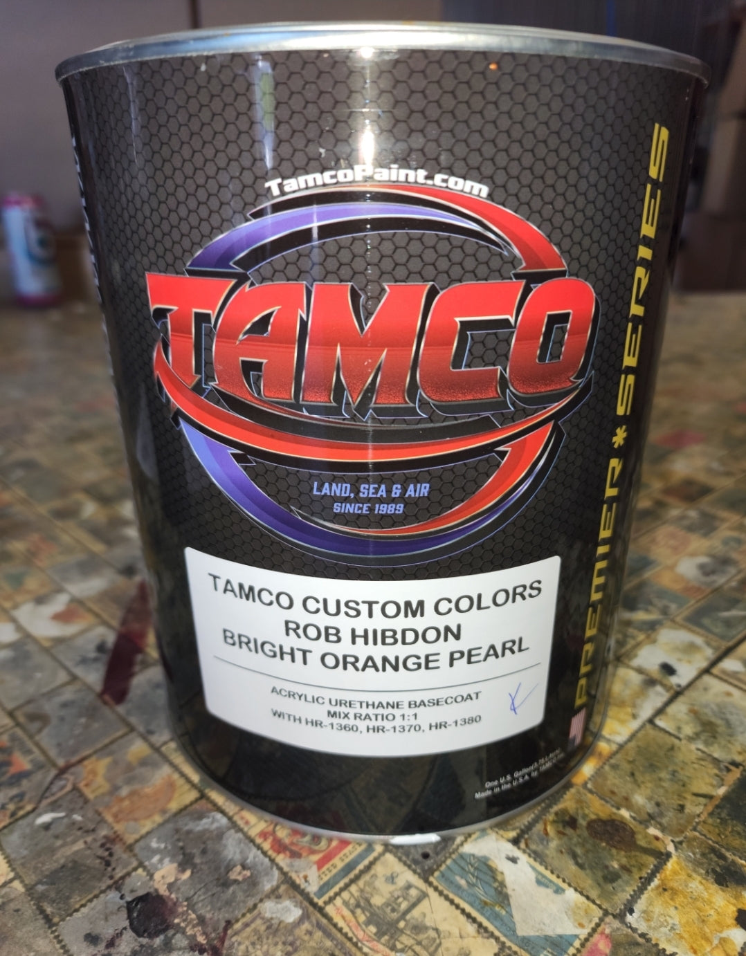 Rob Hibdon | Bright Orange Pearl | Customer Color Basecoat