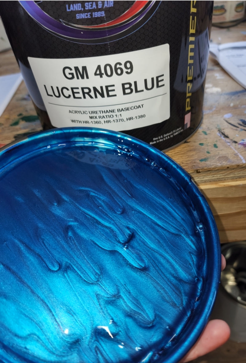 GM Lucerne Blue Metallic | 26 / 976 / 4069 | 1970-1973 | OEM Basecoat