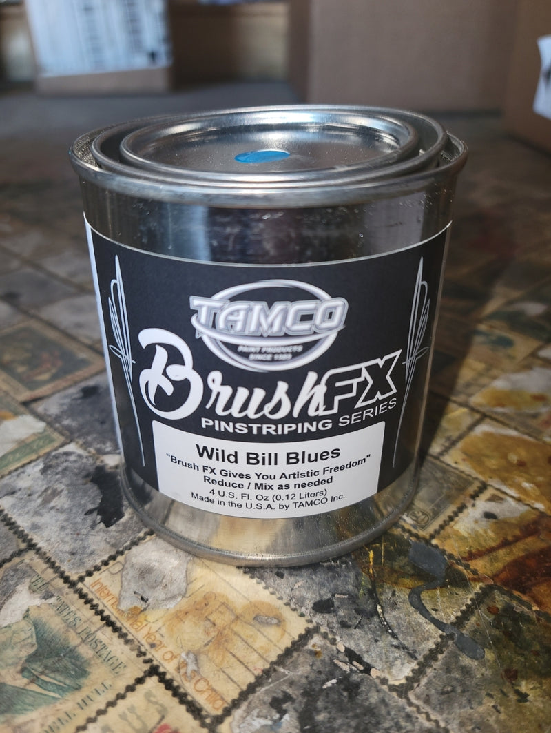 Brush FX Pinstriping Wild Bills Blue