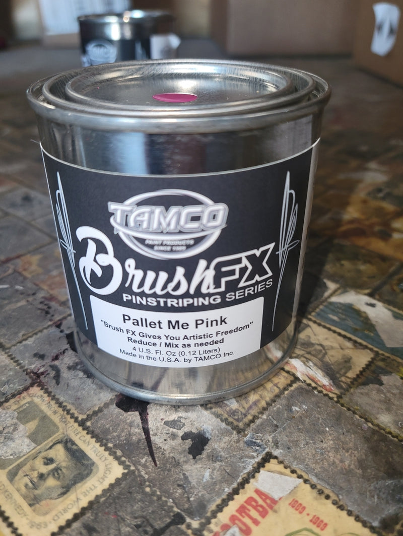 Brush FX Pinstriping Pallet Me Pink