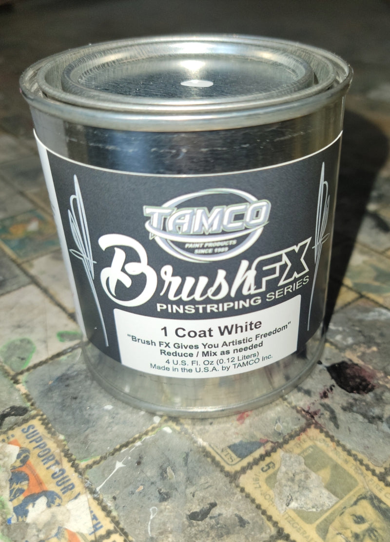 Brush FX Pinstriping 1 Coat White