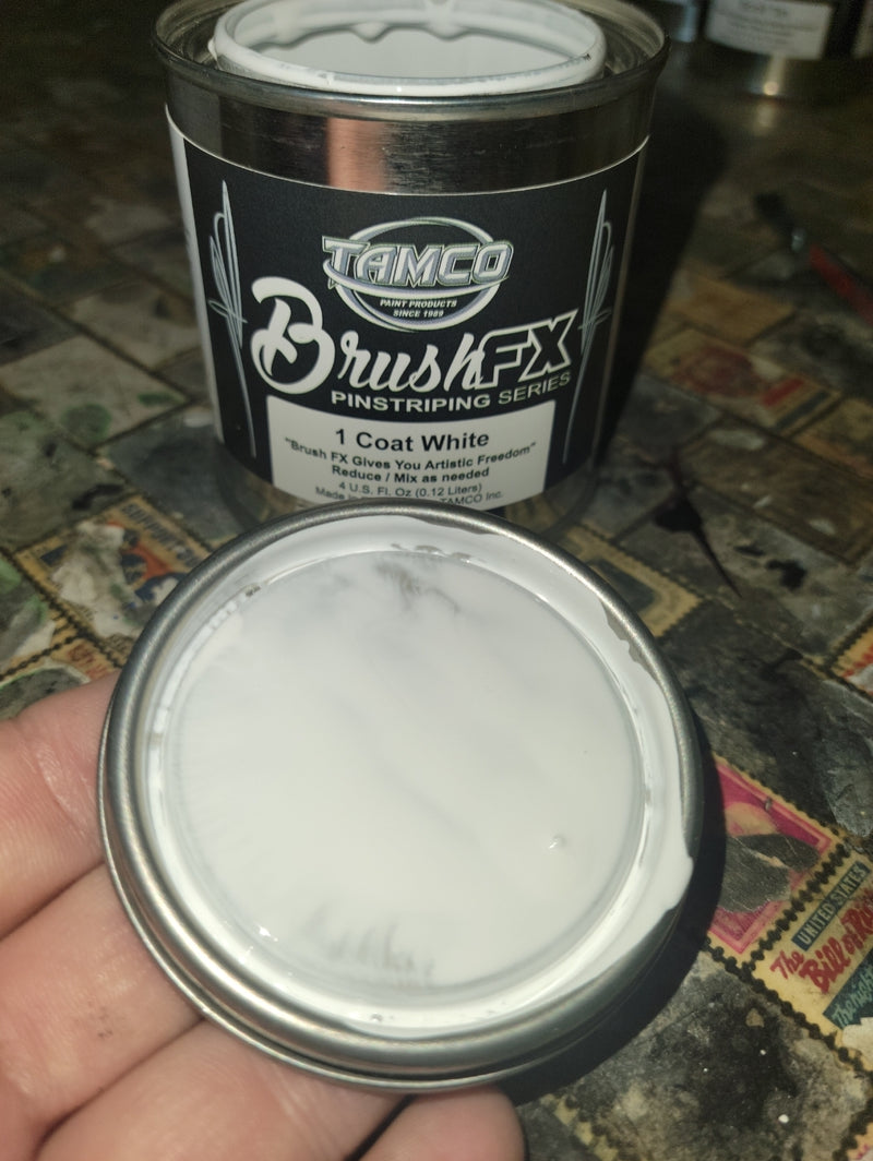 Brush FX Pinstriping 1 Coat White