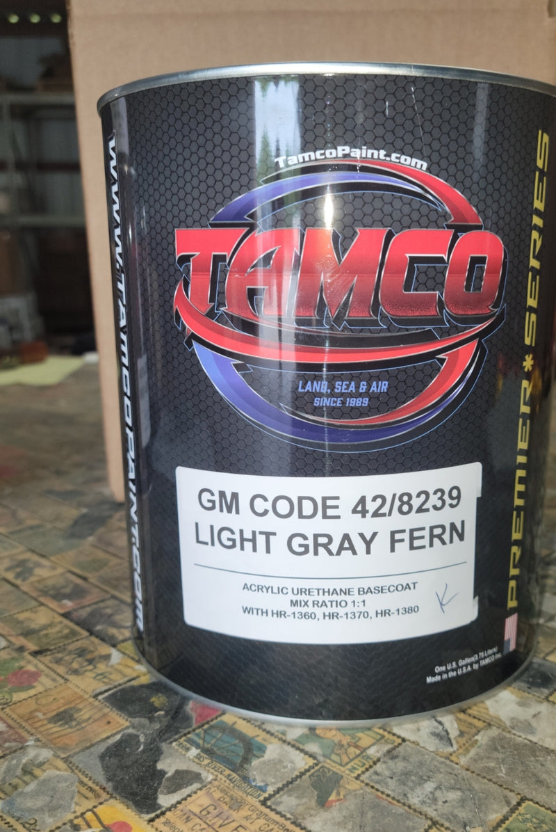 GM Light Gray Fern Metallic | 42 / 8239 | 1983-1984 | OEM Basecoat