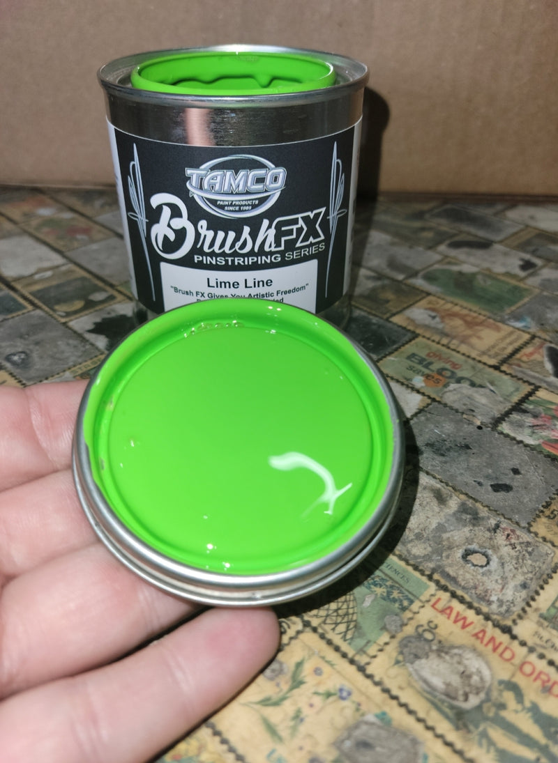 Brush FX Pinstriping Lime Line