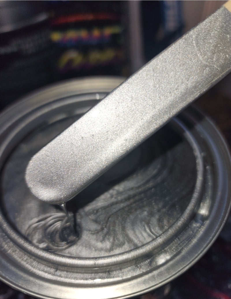 Silver Ice Metallic Base Coat Car Paint and Kit Options 