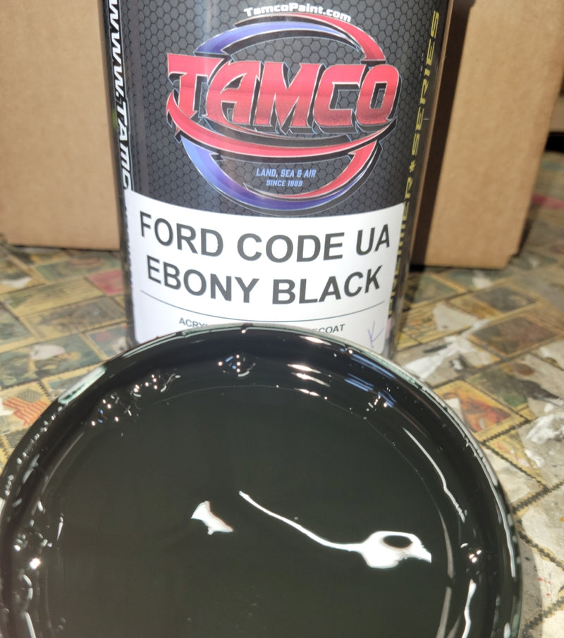 Ford Ebony Black | UA / 6373 | 1990-2021 | OEM Basecoat