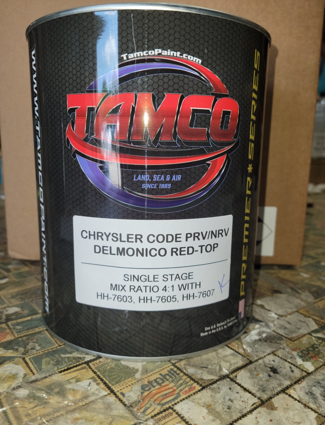Chrysler Delmonico Red | PRV / NRV | 2015-2022 | OEM 2K Tri-Stage Basecoat