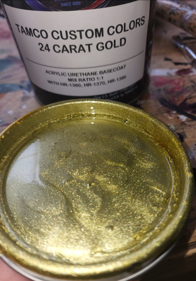 Video: 24k Gold Paint - My Favorite Acrylic Paint + How to Use It