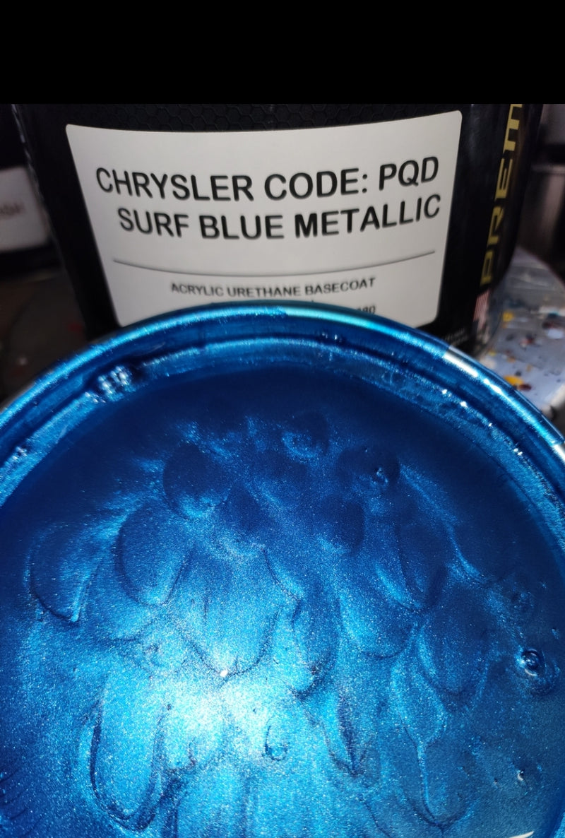 Chrysler Surf Blue Metallic | PQD / FQD | 2008-2019;2023 | OEM Basecoat