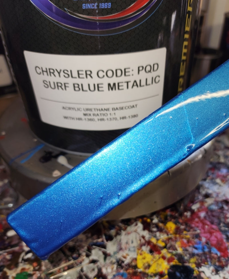 Chrysler Surf Blue Metallic | PQD / FQD | 2008-2019;2023 | OEM Basecoat