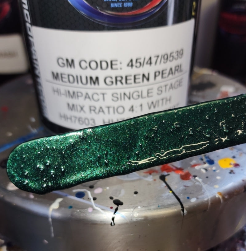 GM Medium Green Pearl | 45 / 47 / 9539 | 1991-1996;2001-2015 | OEM High Impact Single Stage